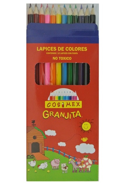 Granjita Lapices de Colores 12