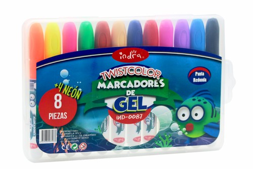 indra Twistcolor Marcadores de Gel 